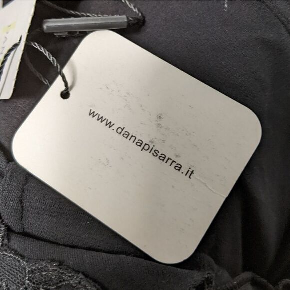 NWT DANA PISARRA Silk Halter Sheer Lace Nightgown XL - Picture 5 of 10